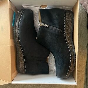 Dansko Black Heeled Boots